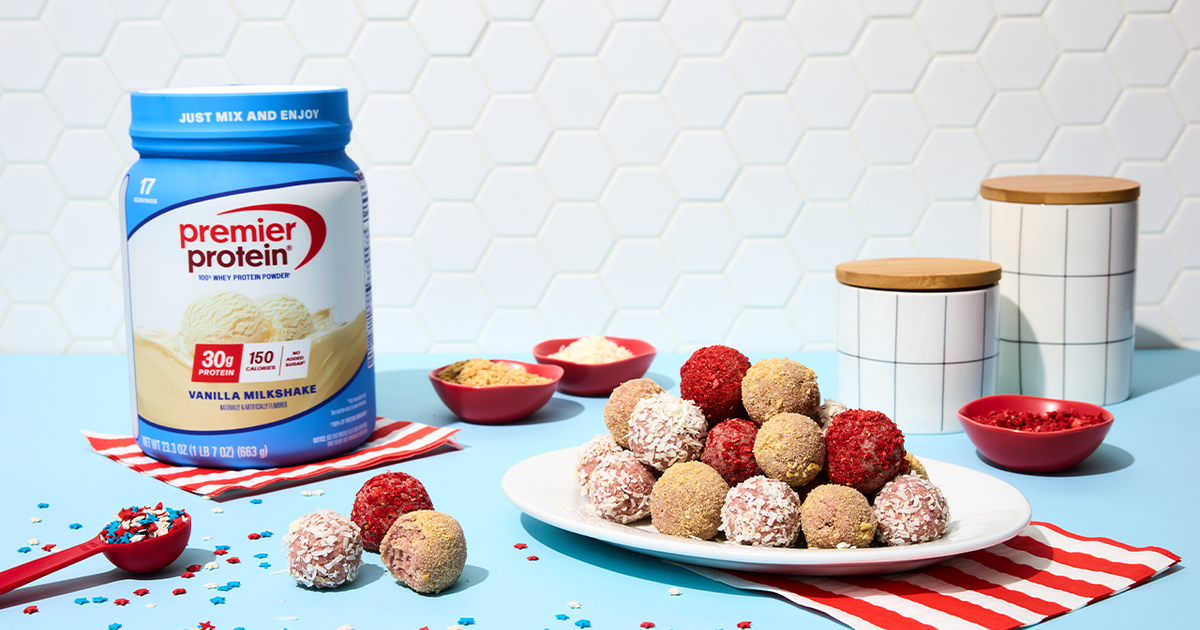Premier Dk Raspberry Raspberry Cheesecake Protein Balls Recipe | Premier Protein