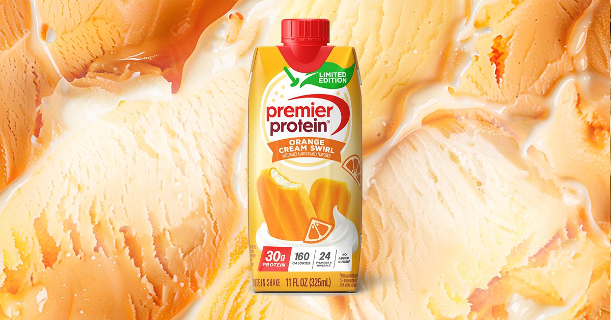Orange Cream Swirl Protein Shake | Premier Protein Orange Cream Swirl Protein Shake | Premier Protein